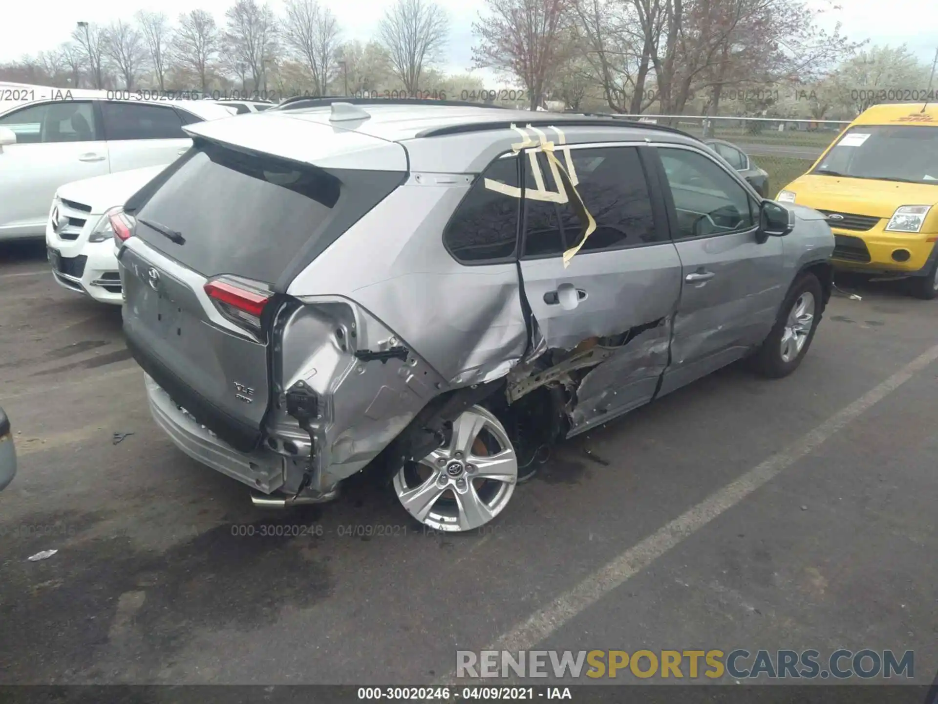 6 Photograph of a damaged car 2T3P1RFV9MW148815 TOYOTA RAV4 2021