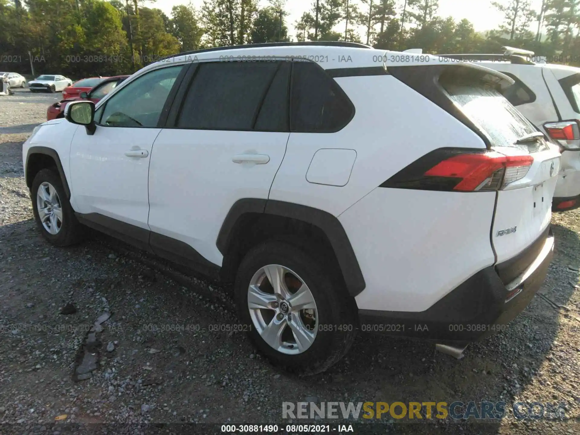 3 Photograph of a damaged car 2T3P1RFV9MW153951 TOYOTA RAV4 2021