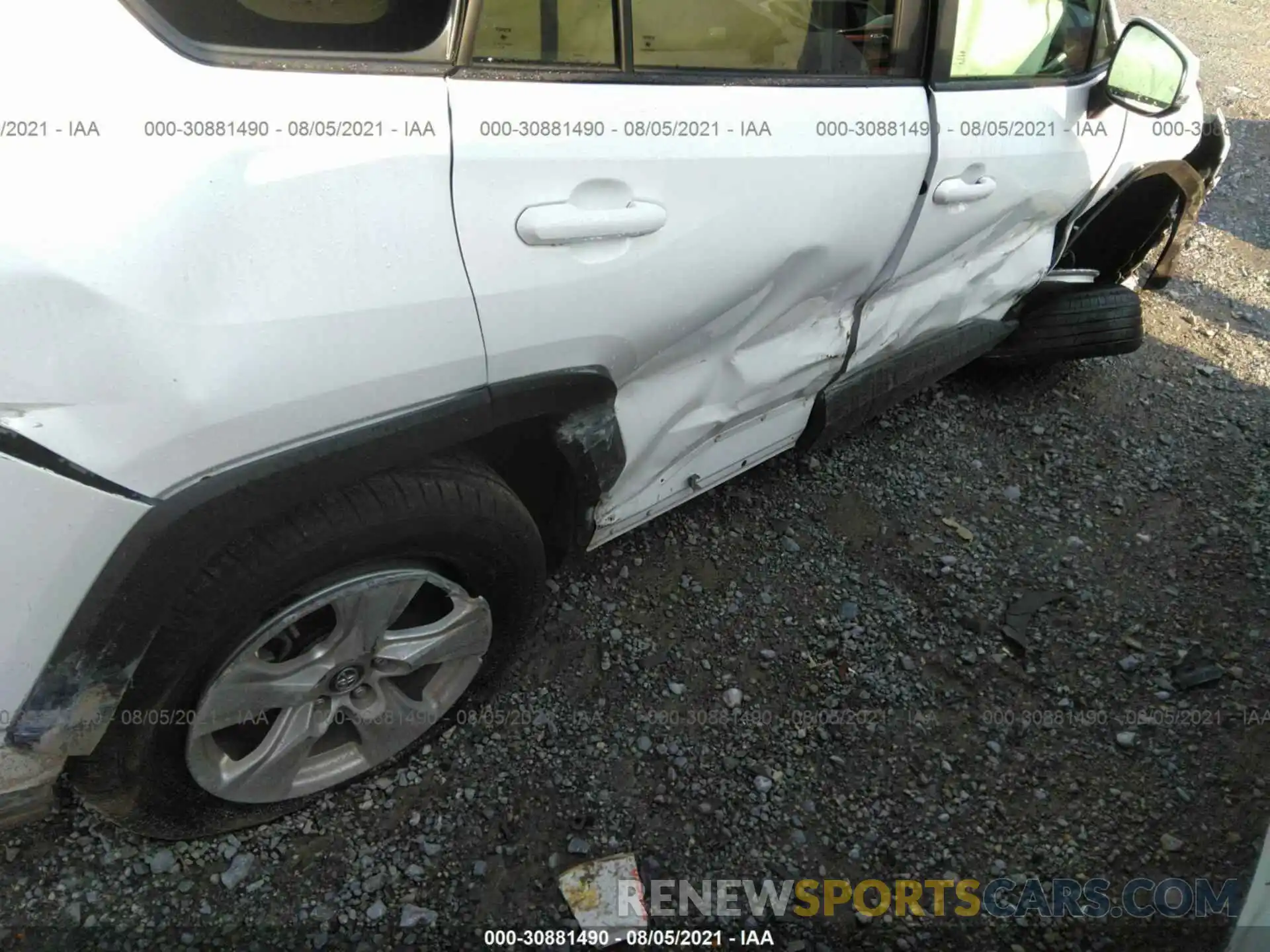 6 Photograph of a damaged car 2T3P1RFV9MW153951 TOYOTA RAV4 2021