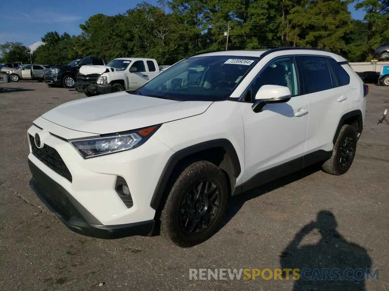1 Photograph of a damaged car 2T3P1RFV9MW177165 TOYOTA RAV4 2021