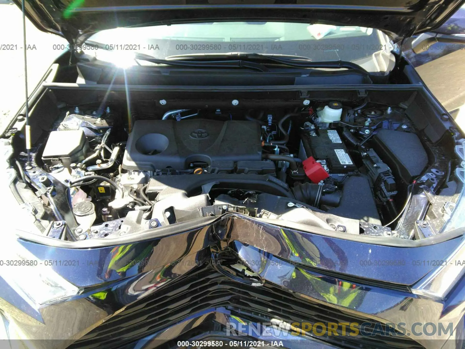10 Photograph of a damaged car 2T3P1RFV9MW178977 TOYOTA RAV4 2021
