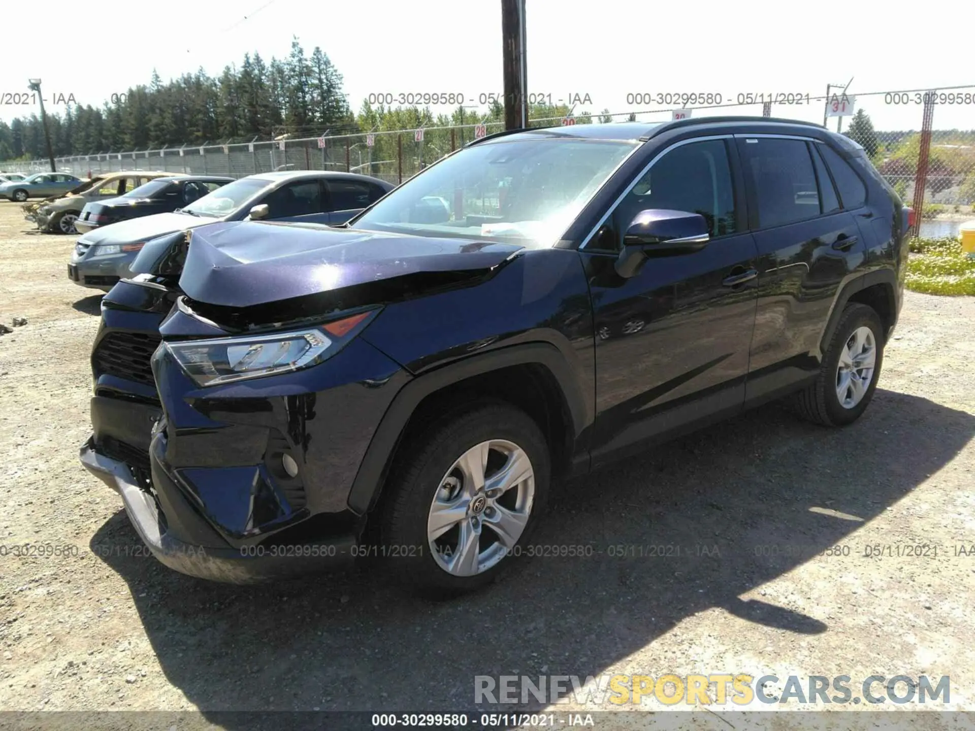 2 Photograph of a damaged car 2T3P1RFV9MW178977 TOYOTA RAV4 2021