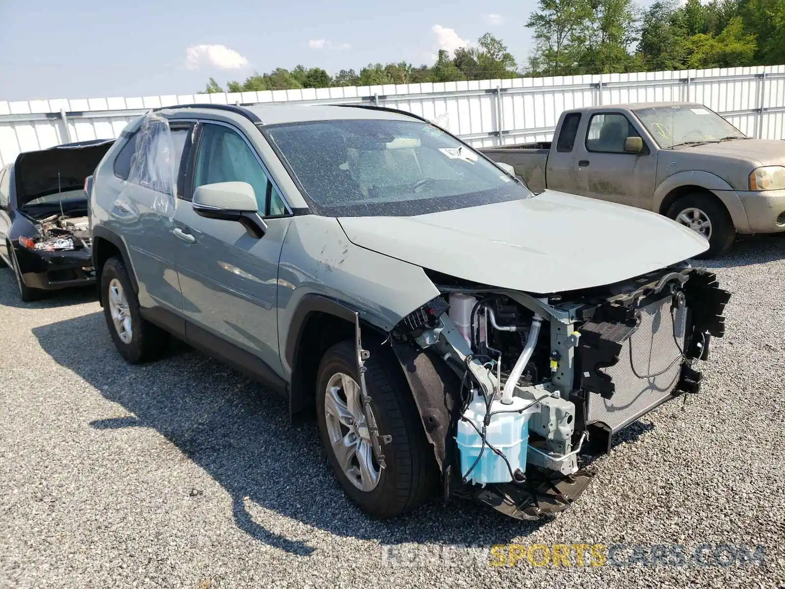 1 Photograph of a damaged car 2T3P1RFV9MW183788 TOYOTA RAV4 2021