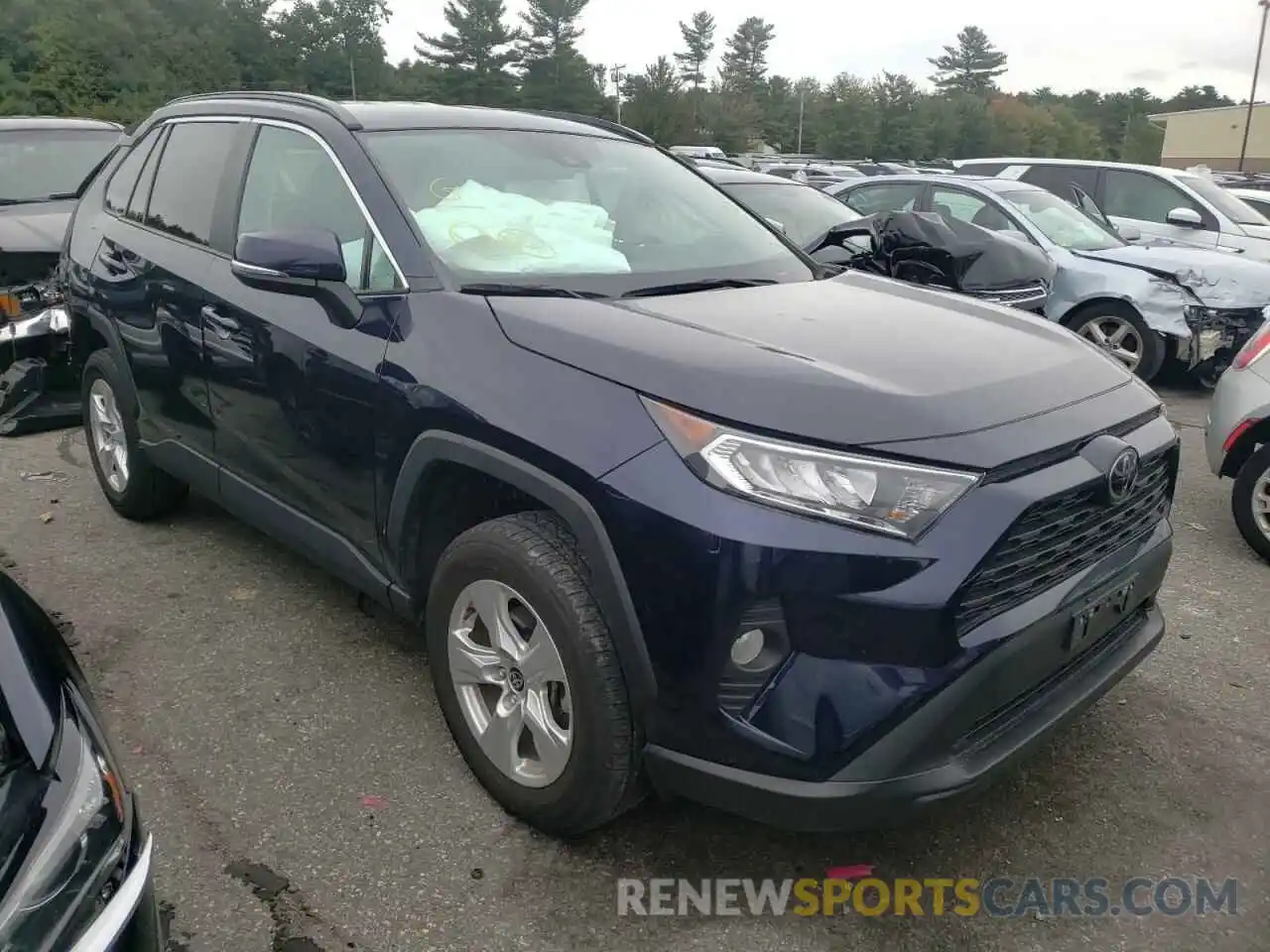 1 Photograph of a damaged car 2T3P1RFV9MW184147 TOYOTA RAV4 2021