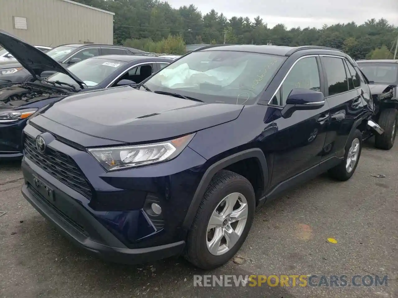 2 Photograph of a damaged car 2T3P1RFV9MW184147 TOYOTA RAV4 2021