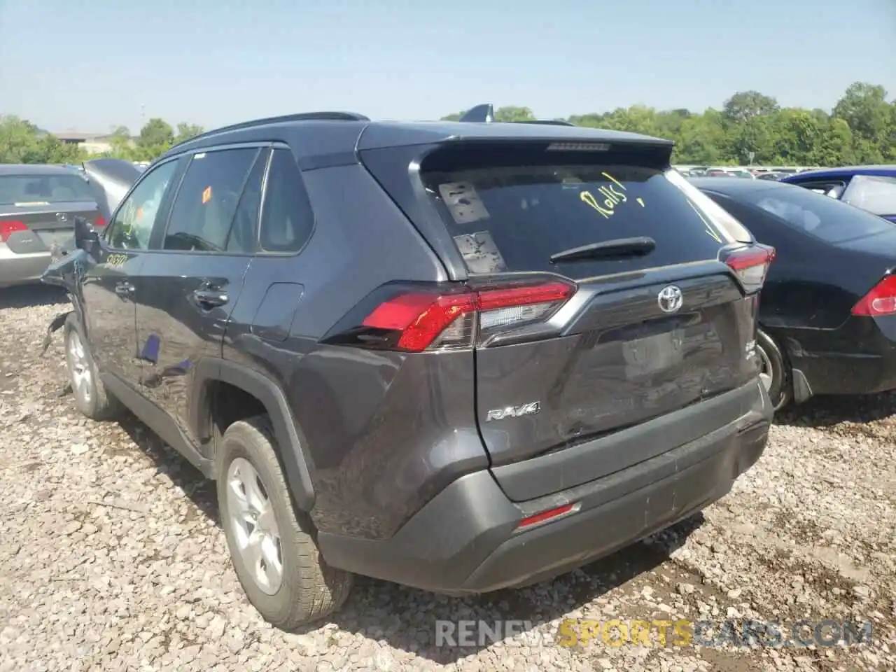 3 Photograph of a damaged car 2T3P1RFV9MW186559 TOYOTA RAV4 2021