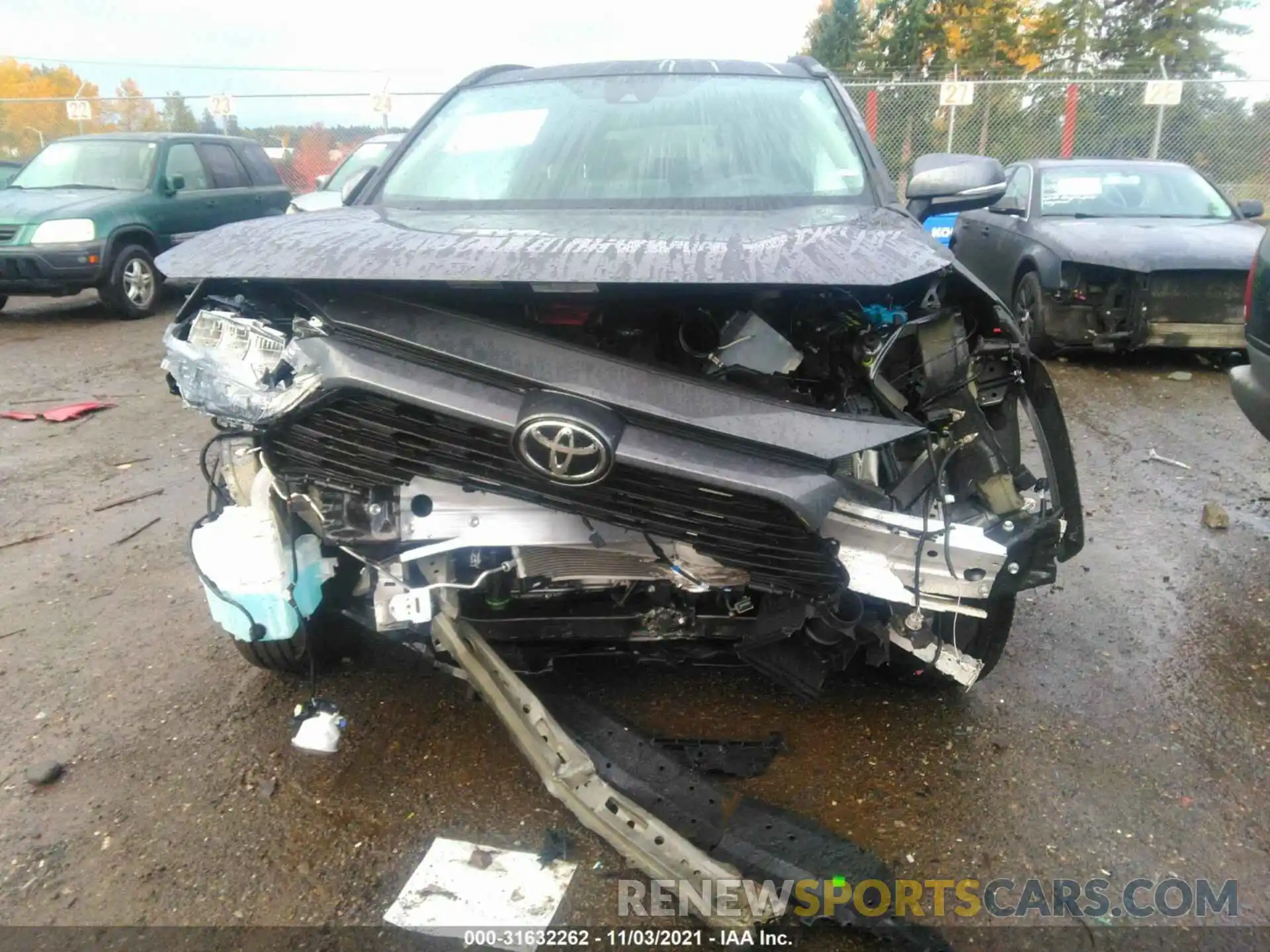 6 Photograph of a damaged car 2T3P1RFV9MW201965 TOYOTA RAV4 2021