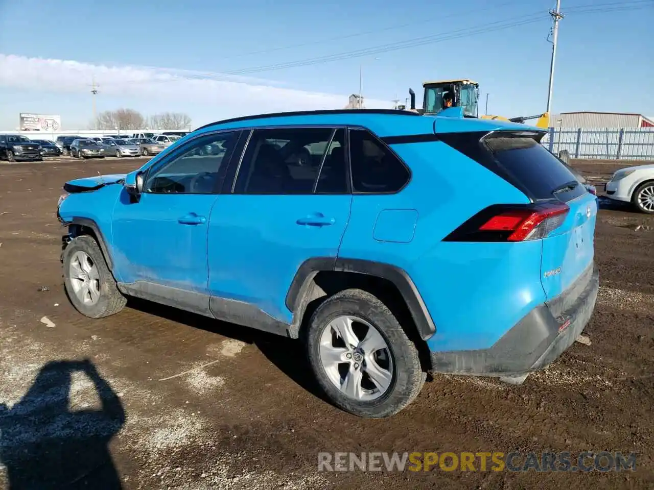 2 Photograph of a damaged car 2T3P1RFV9MW203442 TOYOTA RAV4 2021