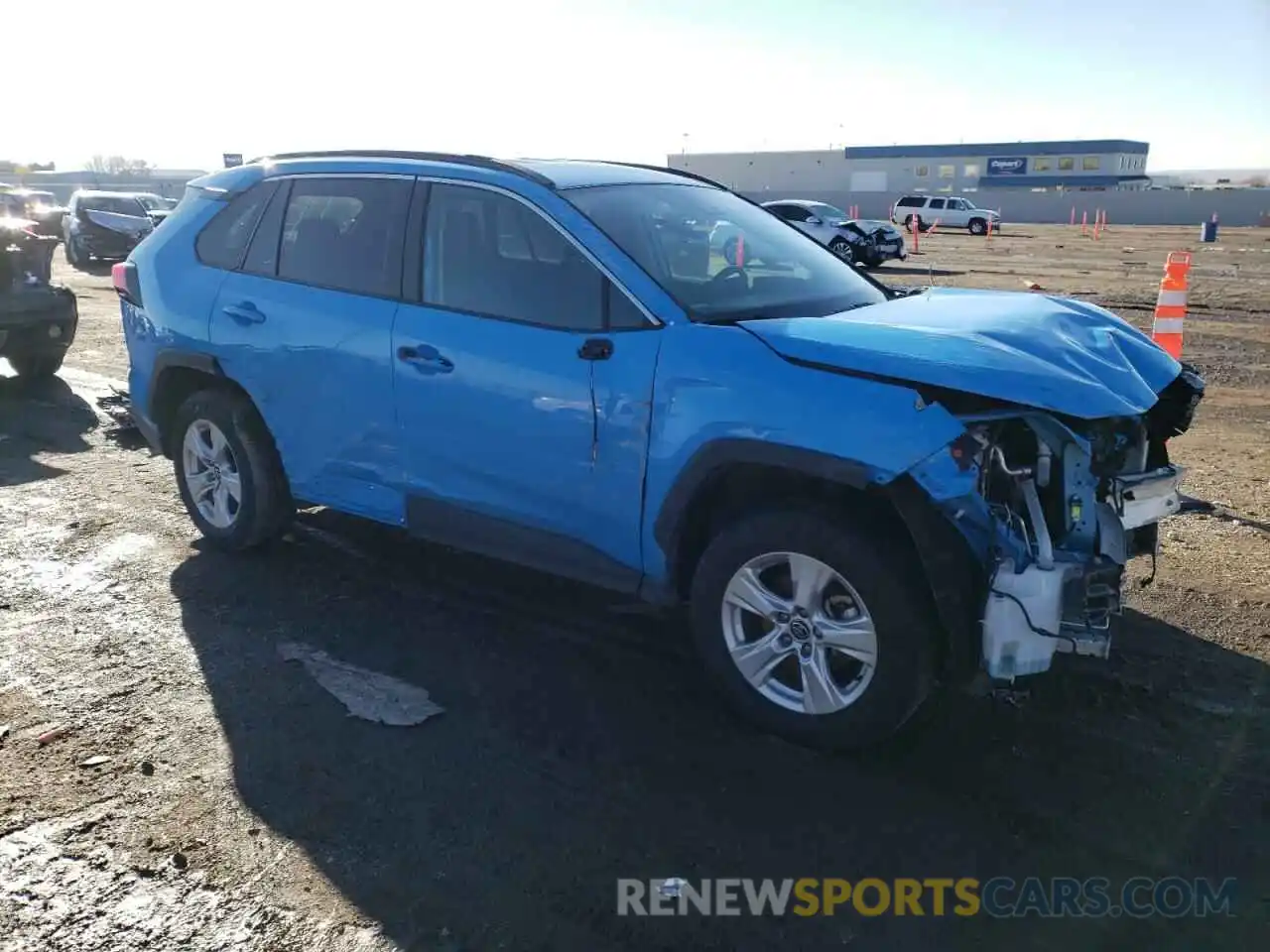 4 Photograph of a damaged car 2T3P1RFV9MW203442 TOYOTA RAV4 2021