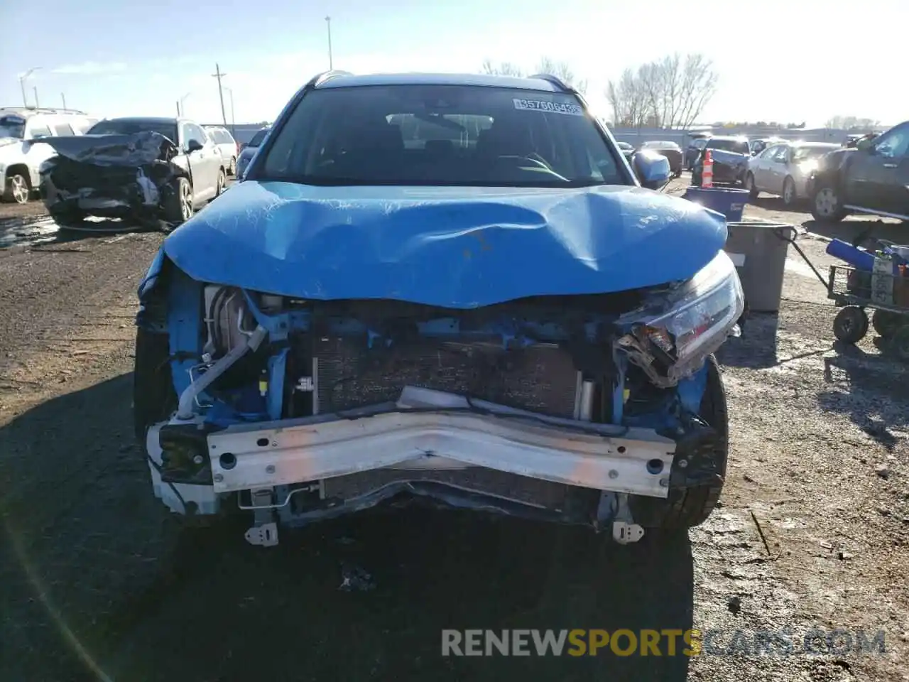 5 Photograph of a damaged car 2T3P1RFV9MW203442 TOYOTA RAV4 2021