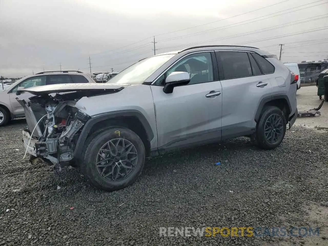 1 Photograph of a damaged car 2T3P1RFV9MW245187 TOYOTA RAV4 2021