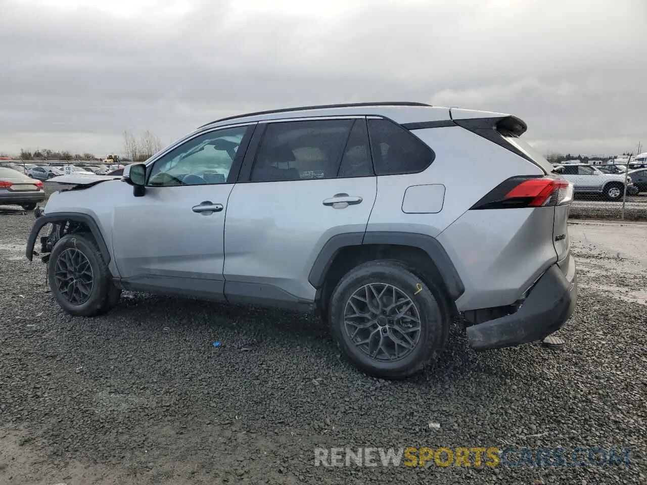 2 Photograph of a damaged car 2T3P1RFV9MW245187 TOYOTA RAV4 2021
