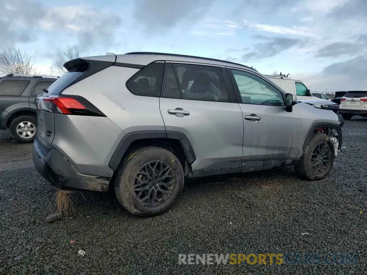 3 Photograph of a damaged car 2T3P1RFV9MW245187 TOYOTA RAV4 2021