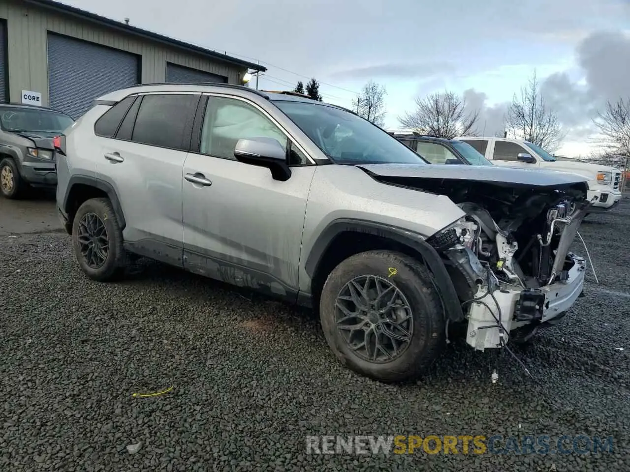 4 Photograph of a damaged car 2T3P1RFV9MW245187 TOYOTA RAV4 2021