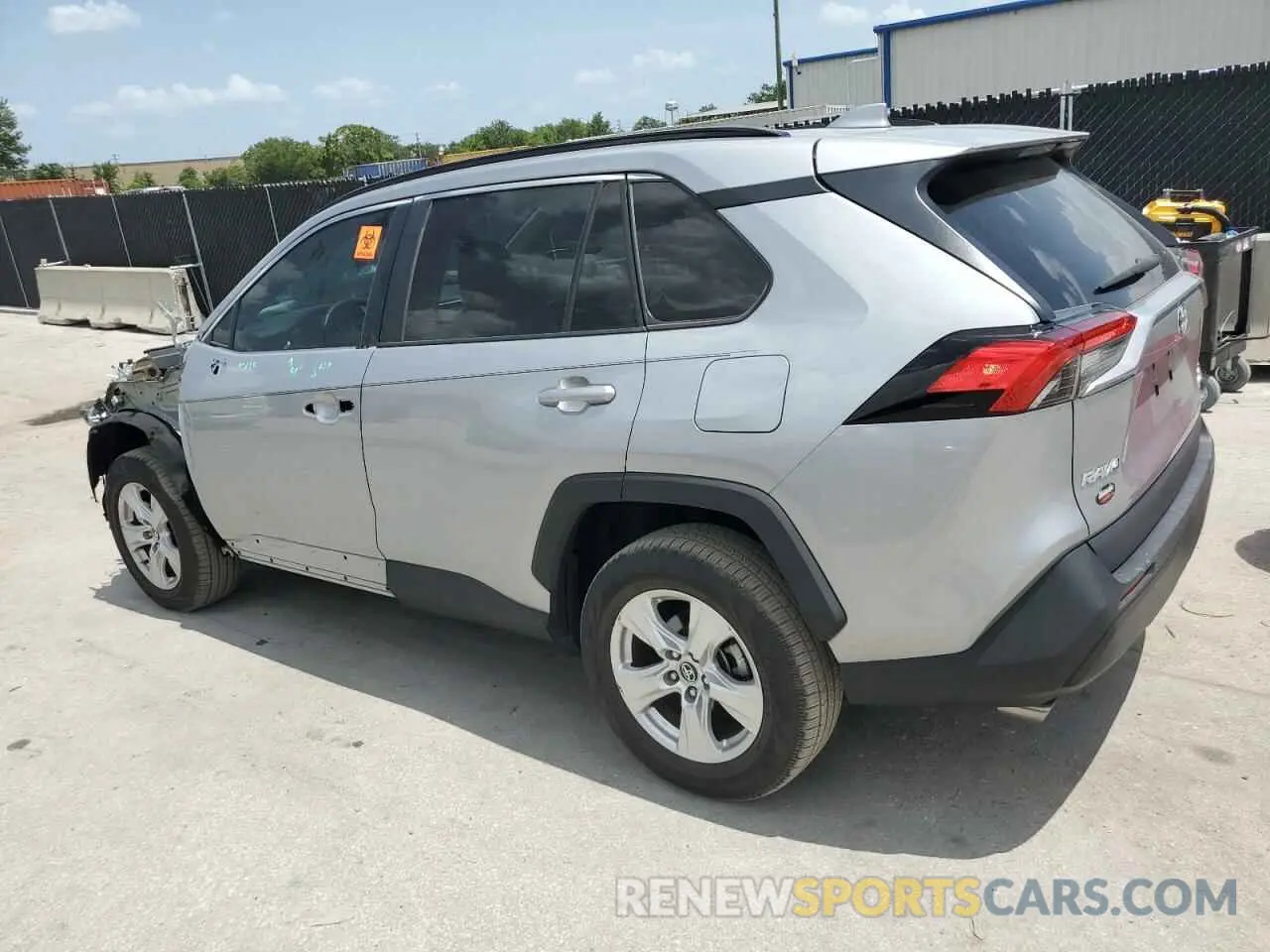 2 Photograph of a damaged car 2T3P1RFVXMC154396 TOYOTA RAV4 2021