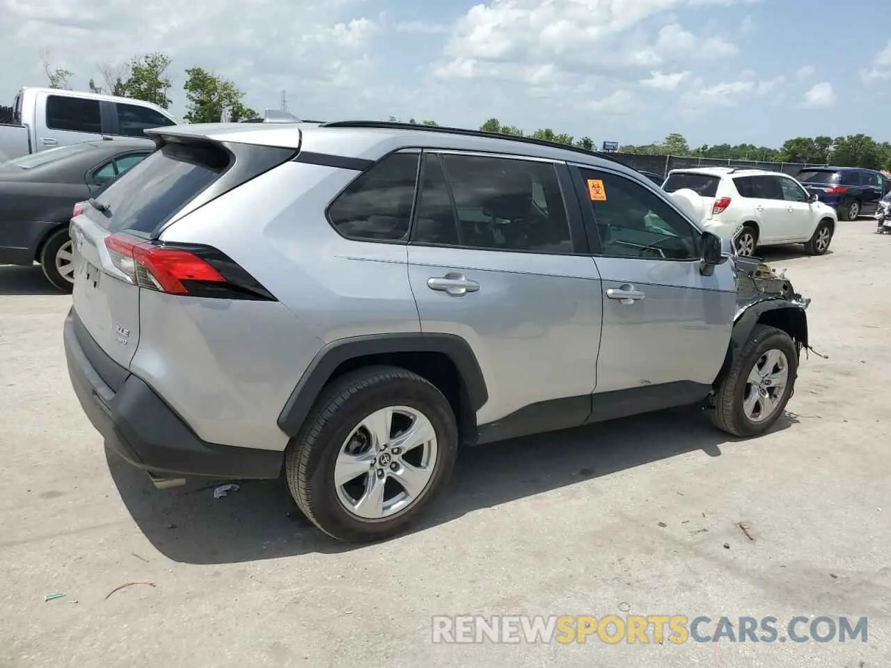 3 Photograph of a damaged car 2T3P1RFVXMC154396 TOYOTA RAV4 2021