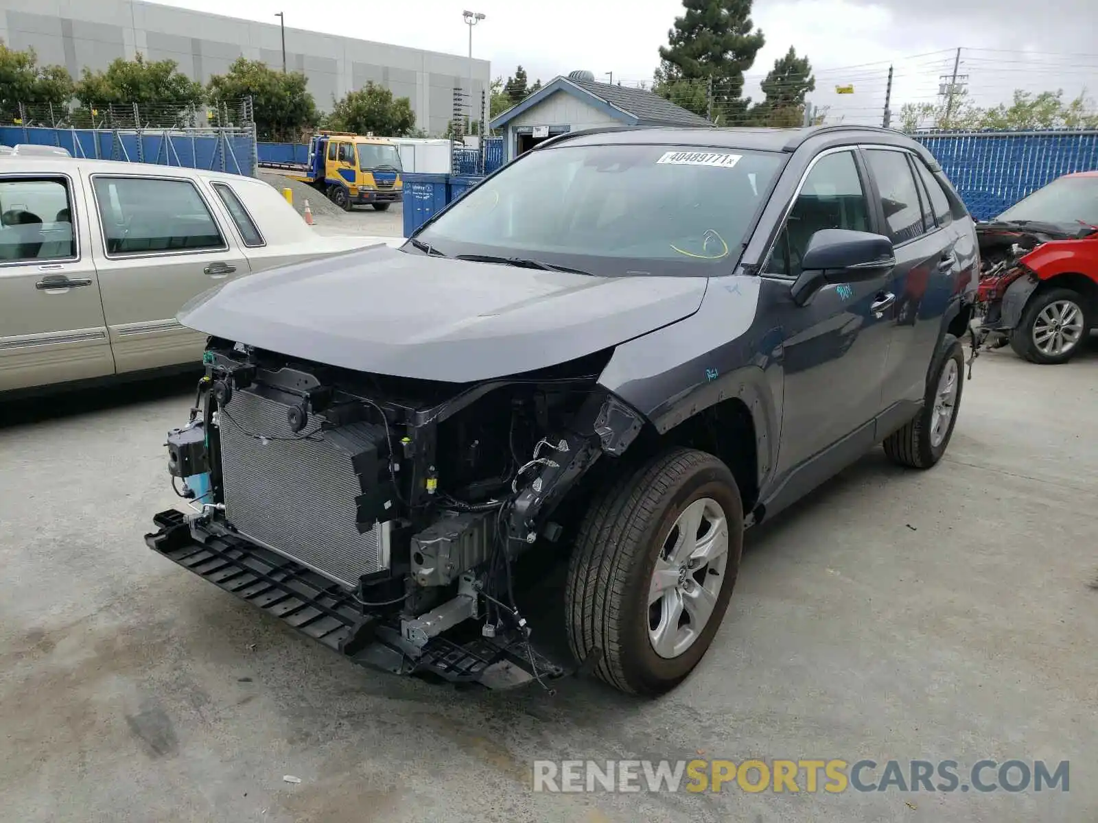 2 Photograph of a damaged car 2T3P1RFVXMC159288 TOYOTA RAV4 2021