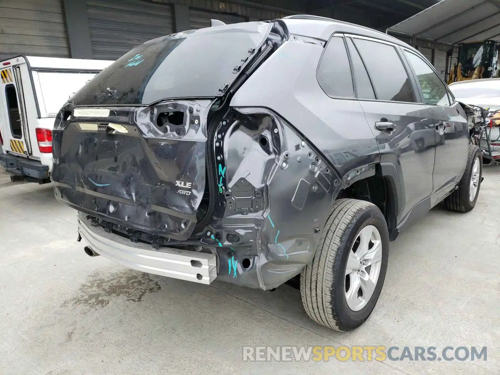 9 Photograph of a damaged car 2T3P1RFVXMC159288 TOYOTA RAV4 2021