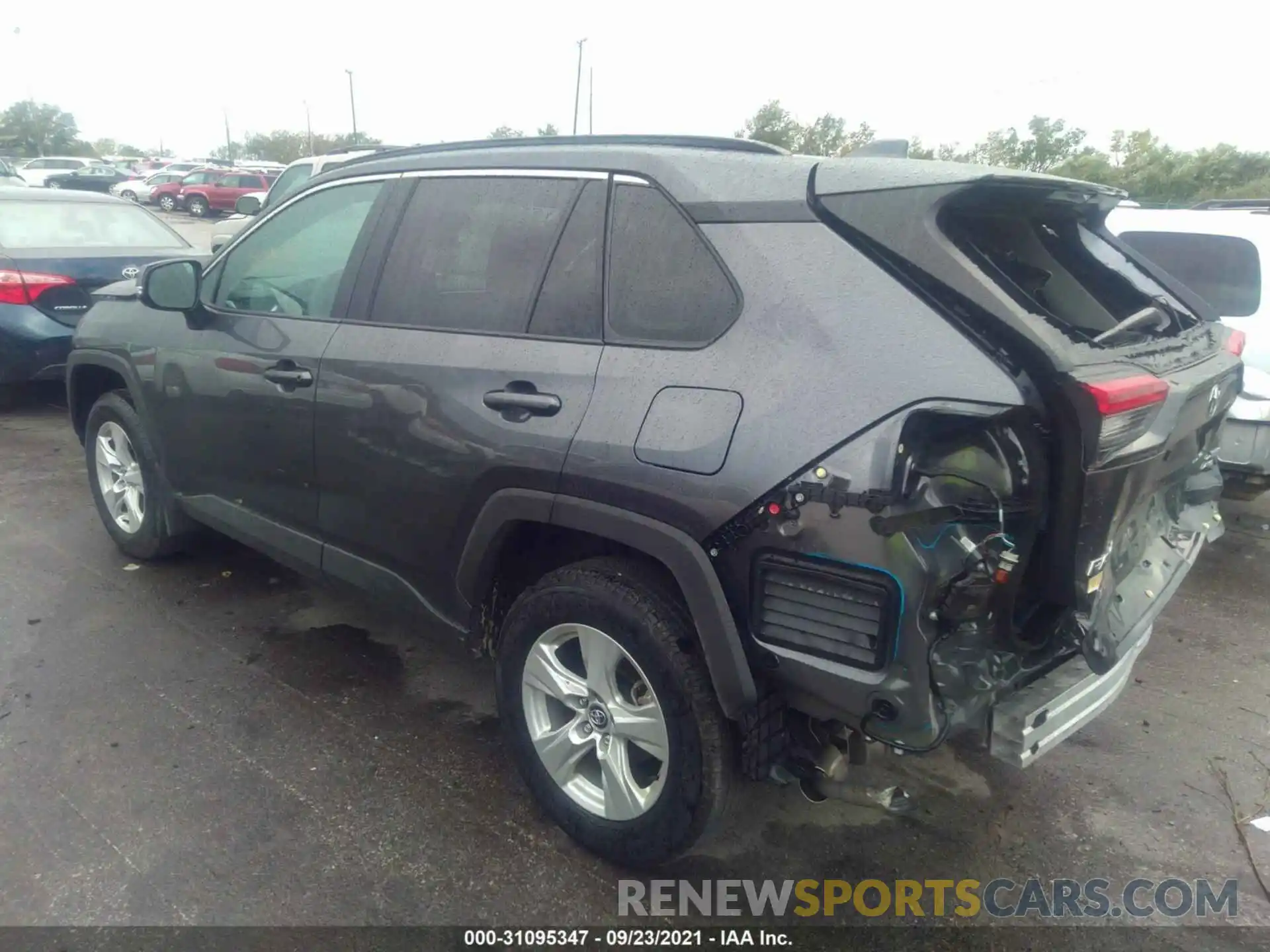 3 Photograph of a damaged car 2T3P1RFVXMC160845 TOYOTA RAV4 2021