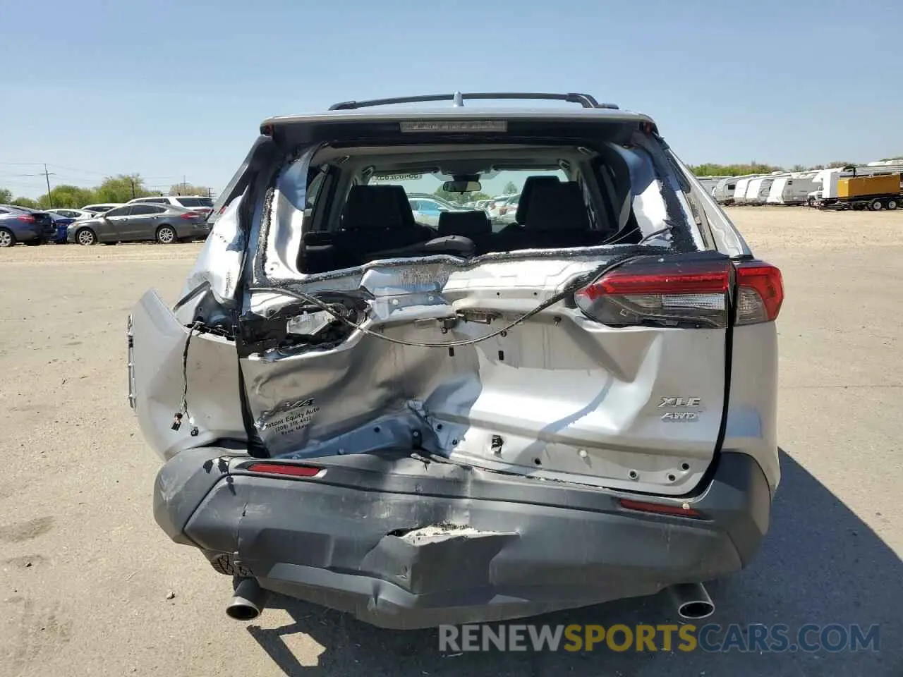 6 Photograph of a damaged car 2T3P1RFVXMC190203 TOYOTA RAV4 2021