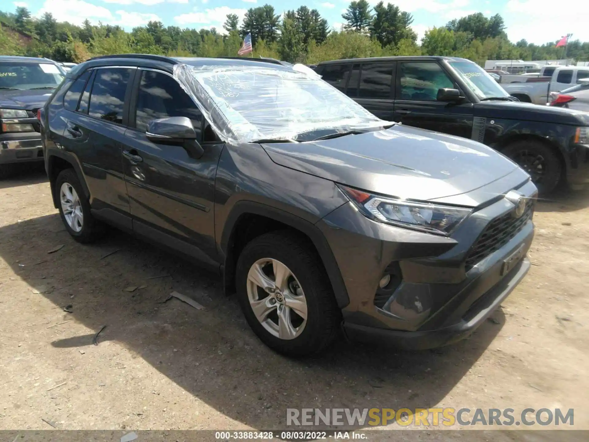 1 Photograph of a damaged car 2T3P1RFVXMC194767 TOYOTA RAV4 2021