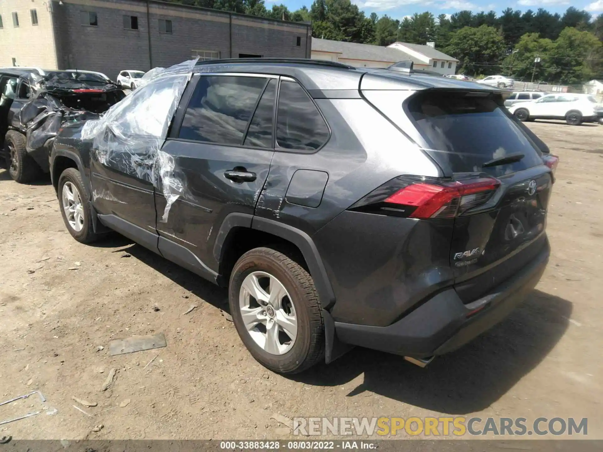 3 Photograph of a damaged car 2T3P1RFVXMC194767 TOYOTA RAV4 2021