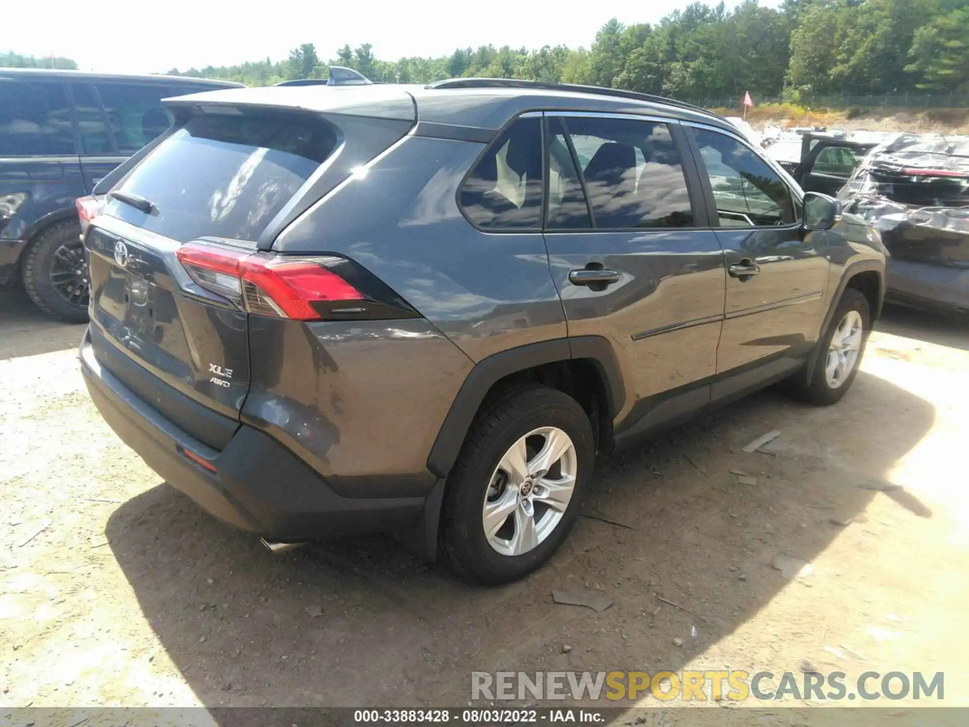 4 Photograph of a damaged car 2T3P1RFVXMC194767 TOYOTA RAV4 2021