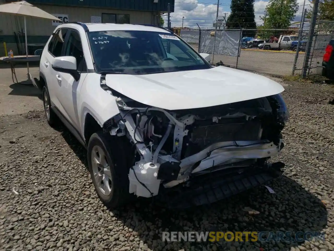 1 Photograph of a damaged car 2T3P1RFVXMC198883 TOYOTA RAV4 2021