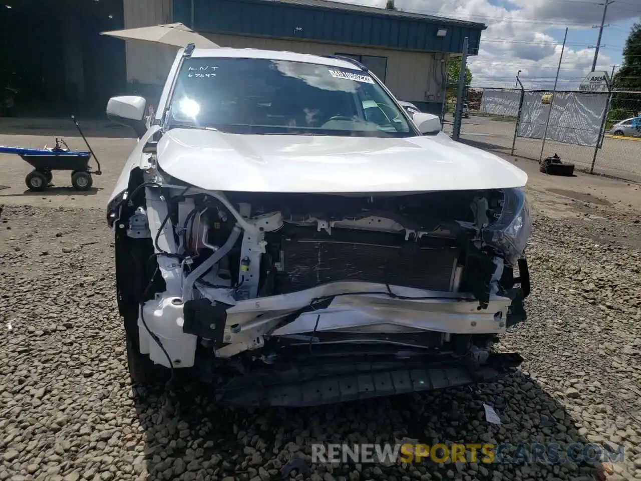 9 Photograph of a damaged car 2T3P1RFVXMC198883 TOYOTA RAV4 2021