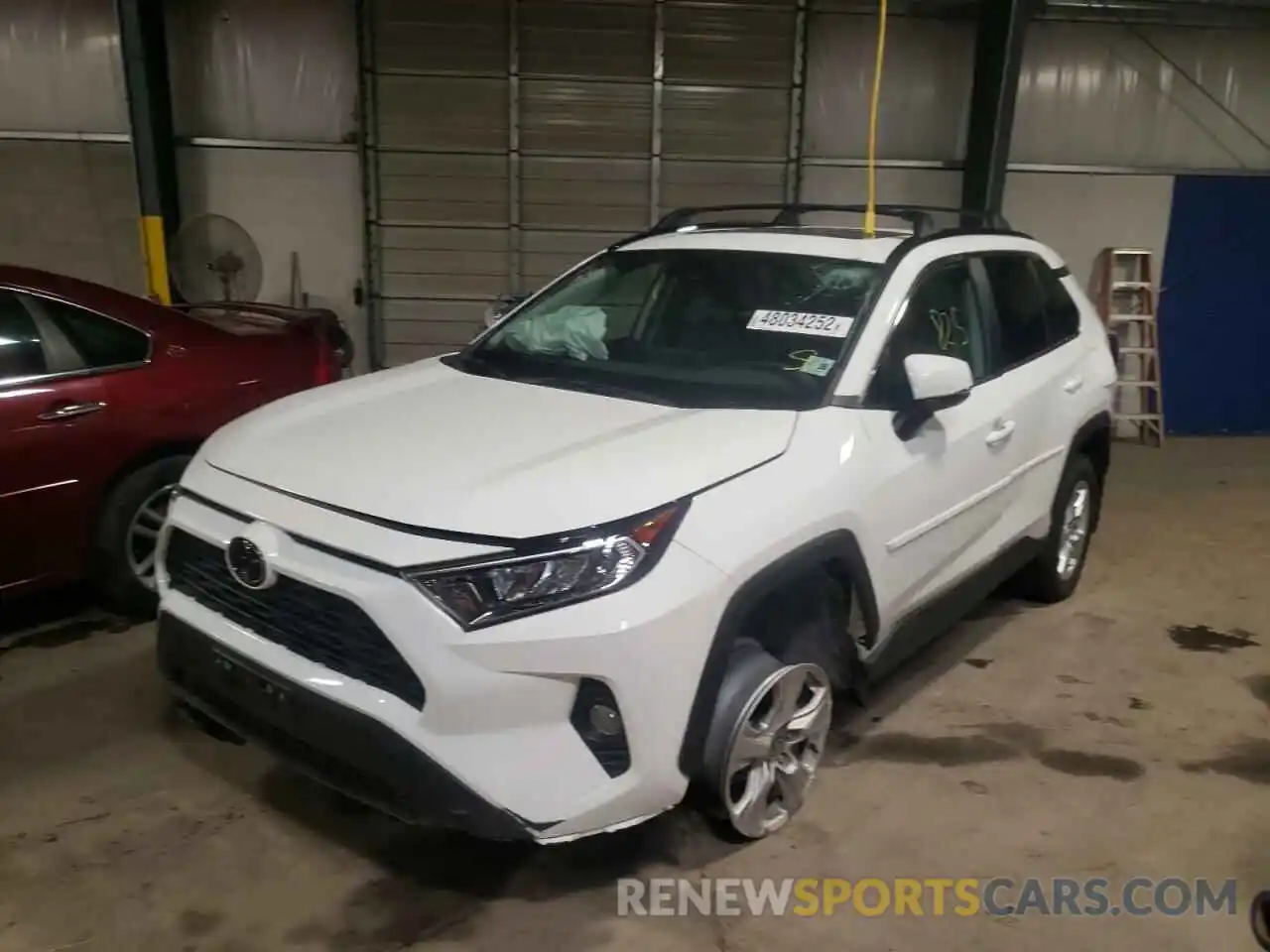 2 Photograph of a damaged car 2T3P1RFVXMC221398 TOYOTA RAV4 2021