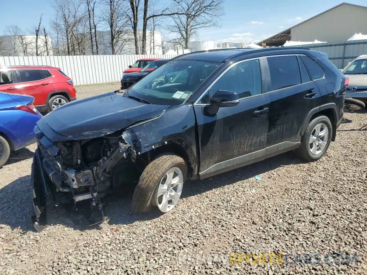 1 Photograph of a damaged car 2T3P1RFVXMC229260 TOYOTA RAV4 2021