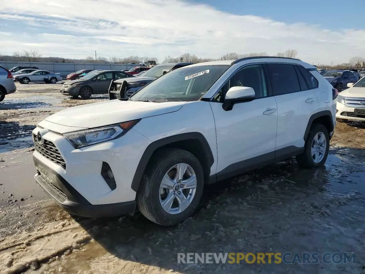 1 Photograph of a damaged car 2T3P1RFVXMC245913 TOYOTA RAV4 2021