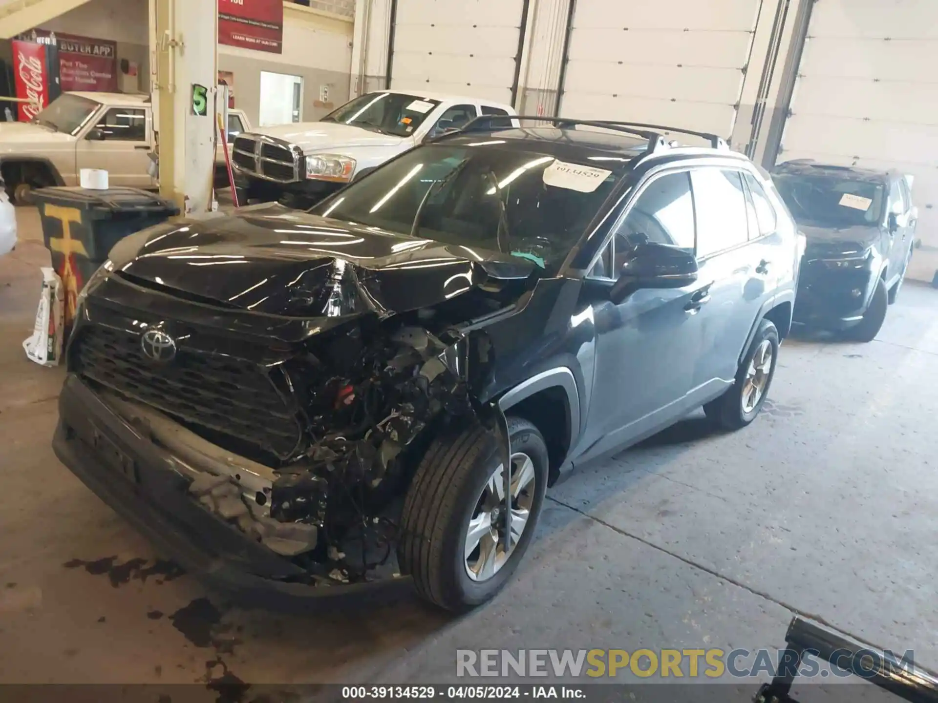 2 Photograph of a damaged car 2T3P1RFVXMC255129 TOYOTA RAV4 2021