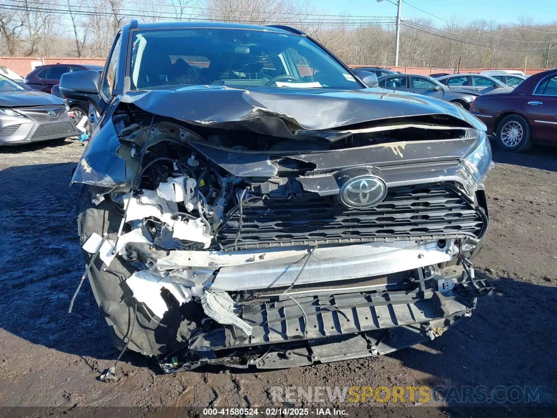 19 Photograph of a damaged car 2T3P1RFVXMW160715 TOYOTA RAV4 2021