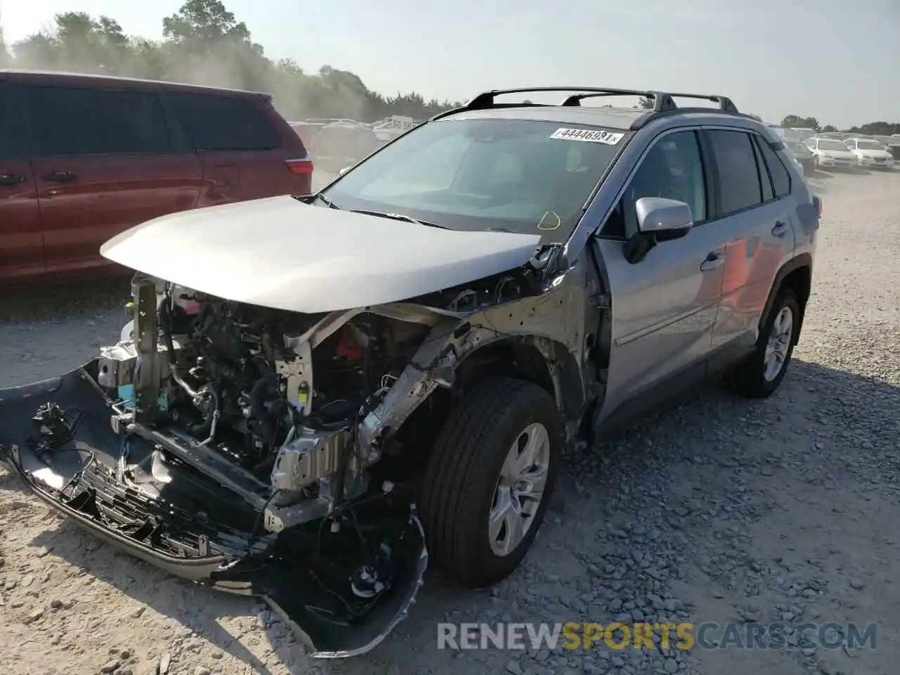 2 Photograph of a damaged car 2T3P1RFVXMW162867 TOYOTA RAV4 2021