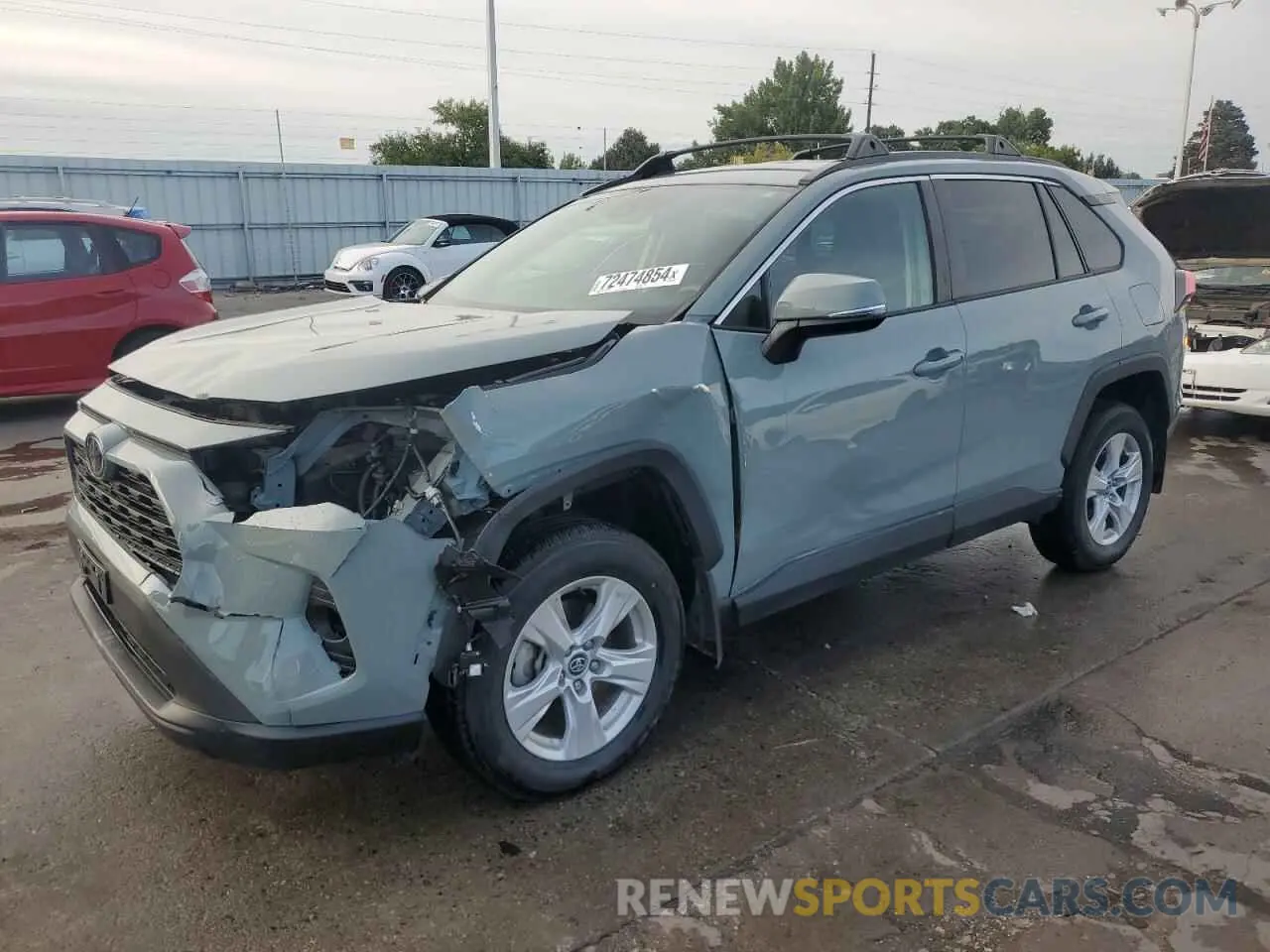 1 Photograph of a damaged car 2T3P1RFVXMW164120 TOYOTA RAV4 2021