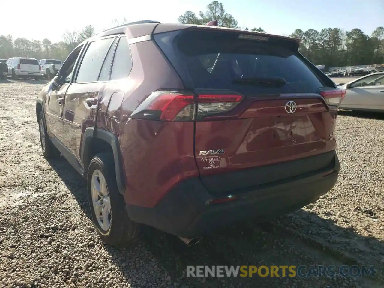 3 Photograph of a damaged car 2T3P1RFVXMW173240 TOYOTA RAV4 2021