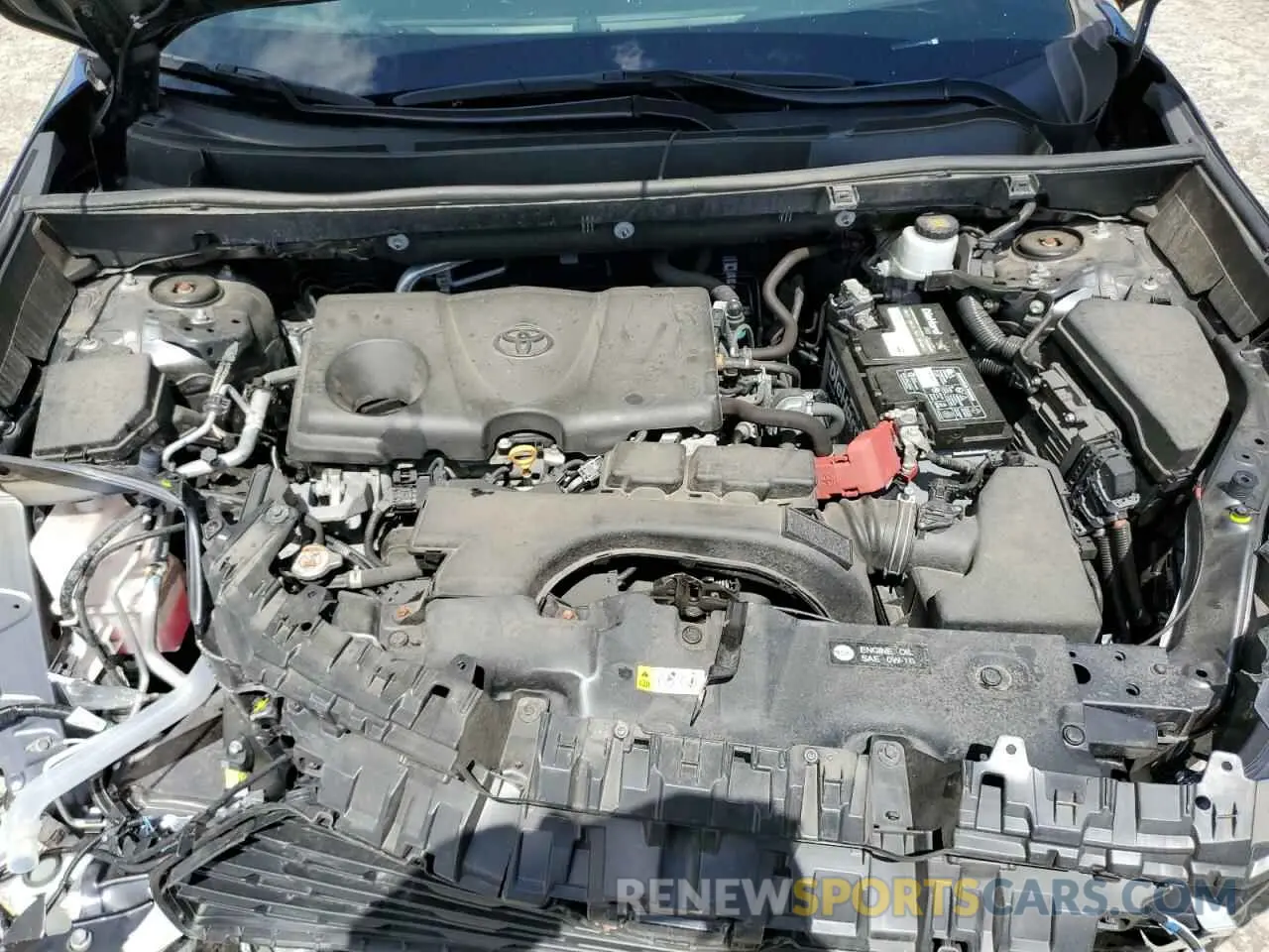 12 Photograph of a damaged car 2T3P1RFVXMW181712 TOYOTA RAV4 2021