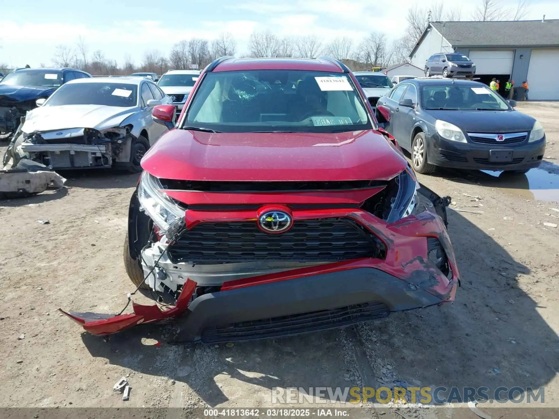12 Photograph of a damaged car 2T3P1RFVXMW182553 TOYOTA RAV4 2021