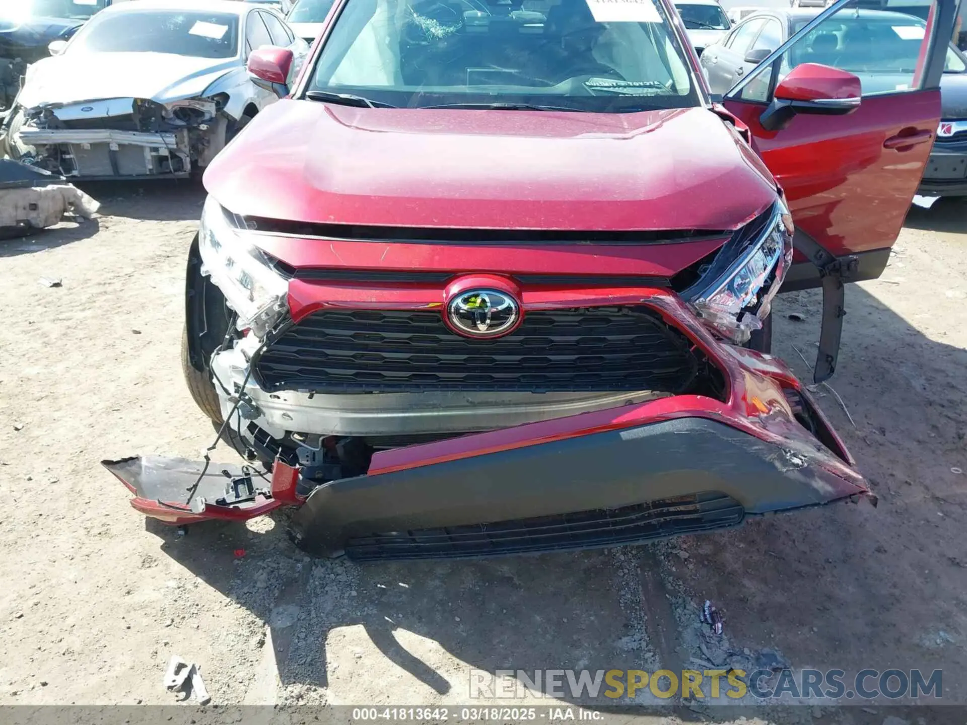 6 Photograph of a damaged car 2T3P1RFVXMW182553 TOYOTA RAV4 2021