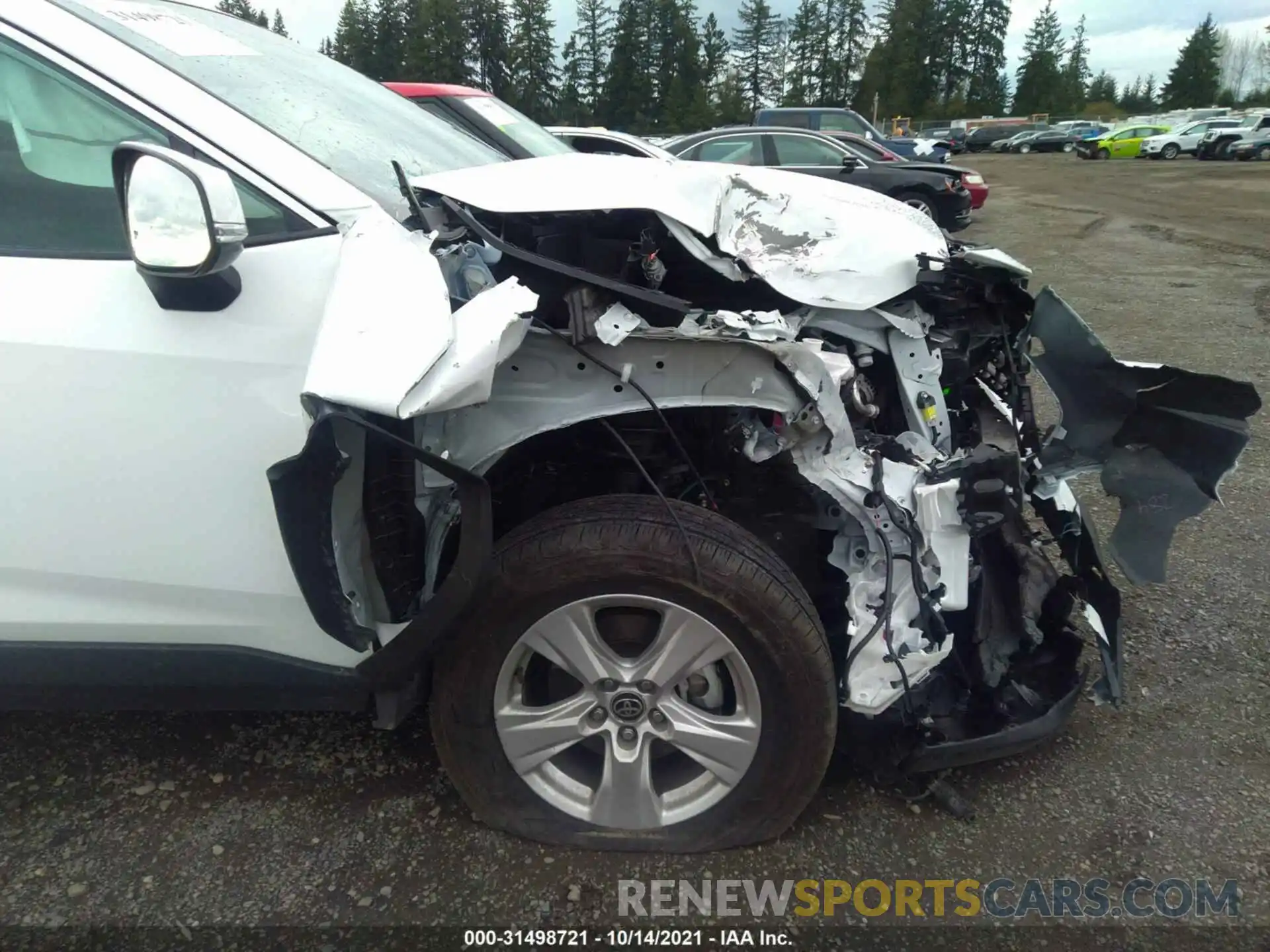 6 Photograph of a damaged car 2T3P1RFVXMW194105 TOYOTA RAV4 2021