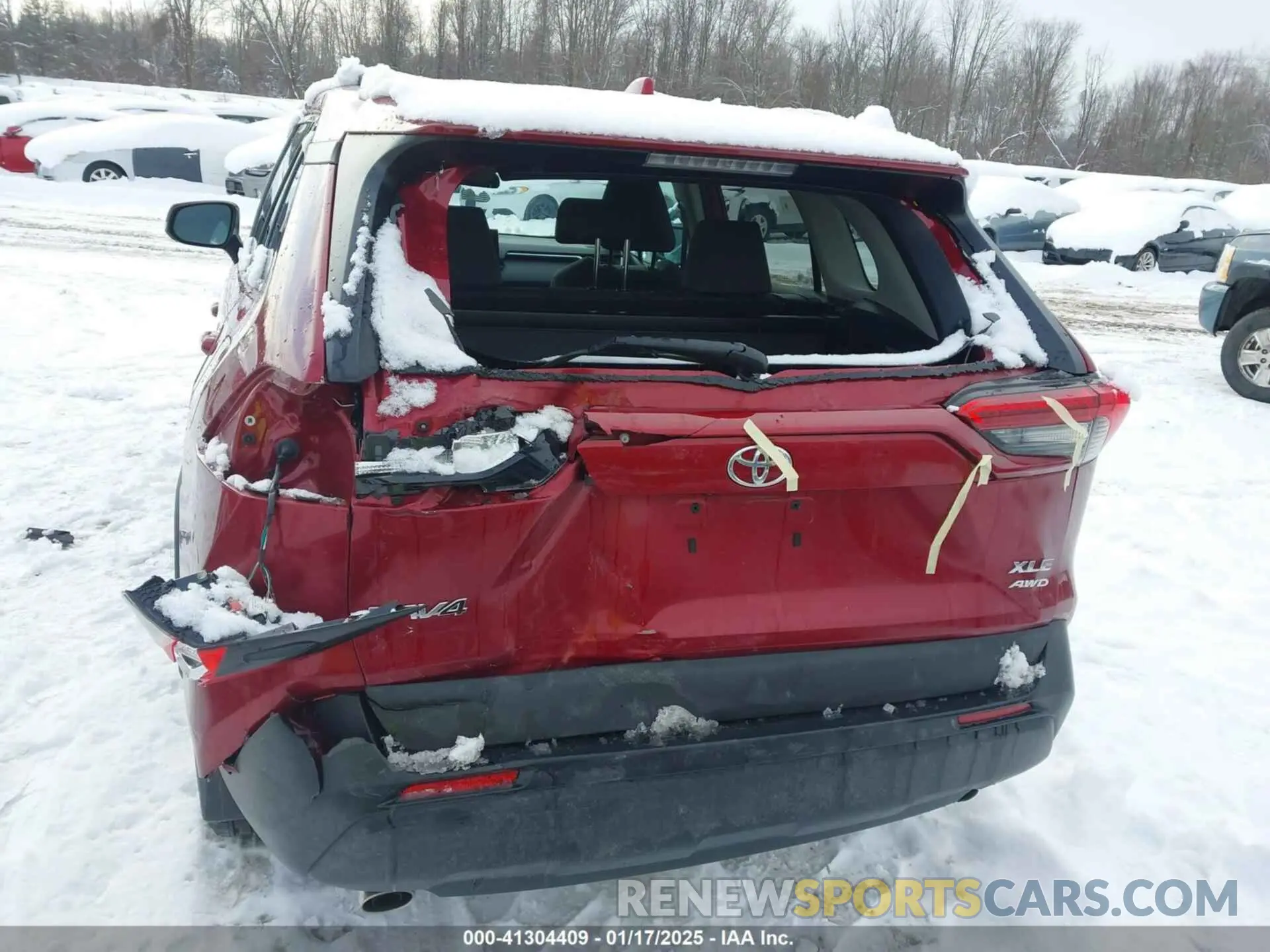 6 Photograph of a damaged car 2T3P1RFVXMW212201 TOYOTA RAV4 2021