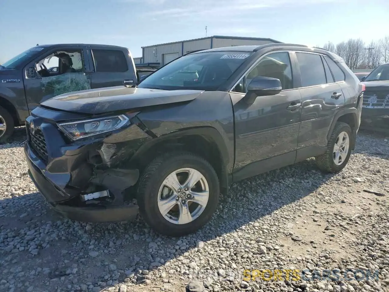 1 Photograph of a damaged car 2T3P1RFVXMW215972 TOYOTA RAV4 2021