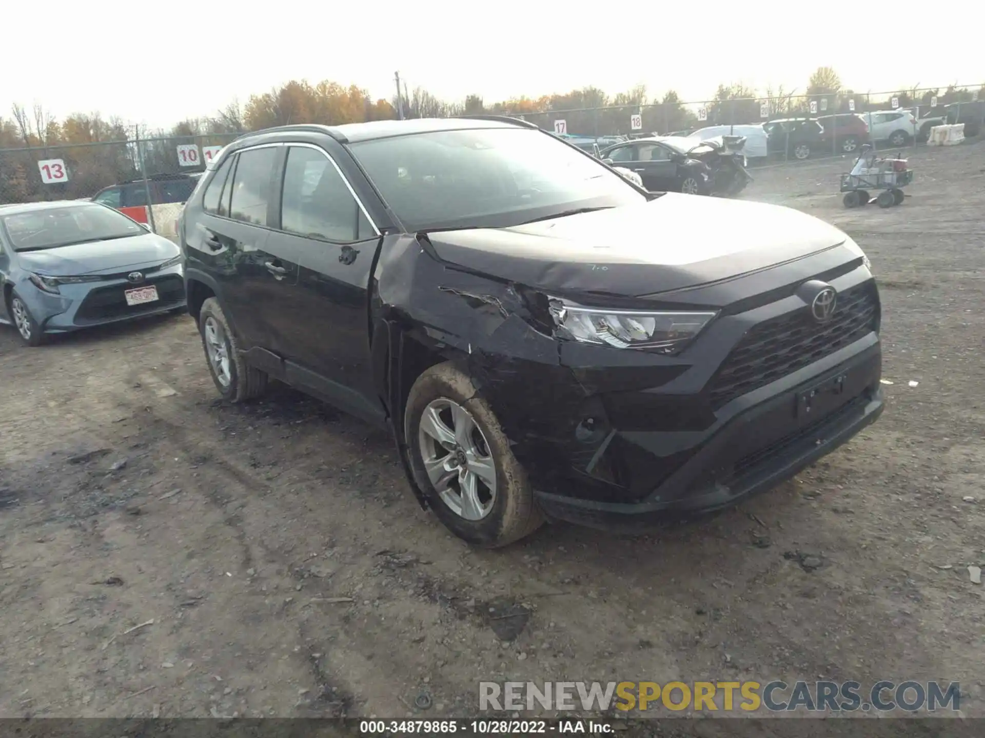 1 Photograph of a damaged car 2T3P1RFVXMW223523 TOYOTA RAV4 2021