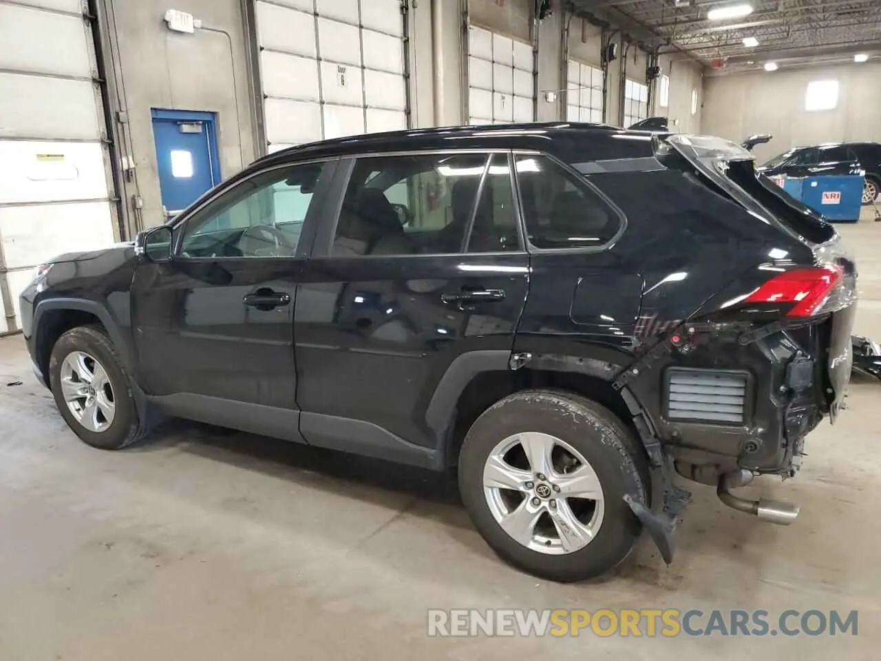 2 Photograph of a damaged car 2T3P1RFVXMW233744 TOYOTA RAV4 2021