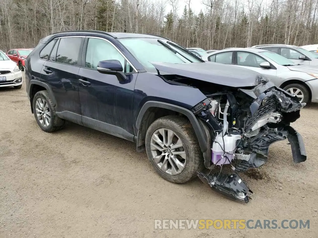 4 Photograph of a damaged car 2T3R1RFV5MC156467 TOYOTA RAV4 2021