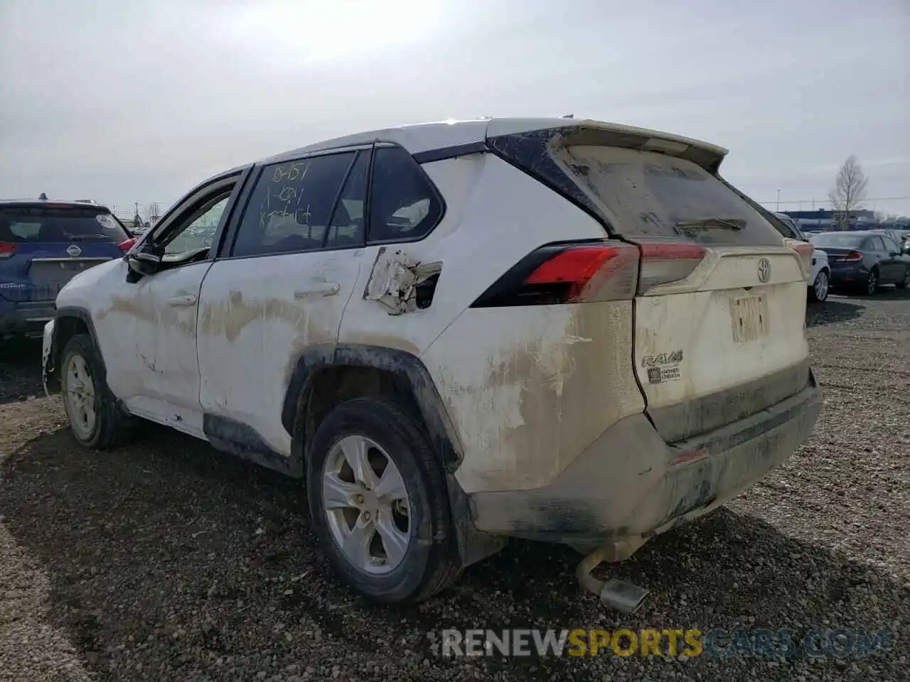 3 Photograph of a damaged car 2T3R1RFV5MC187881 TOYOTA RAV4 2021