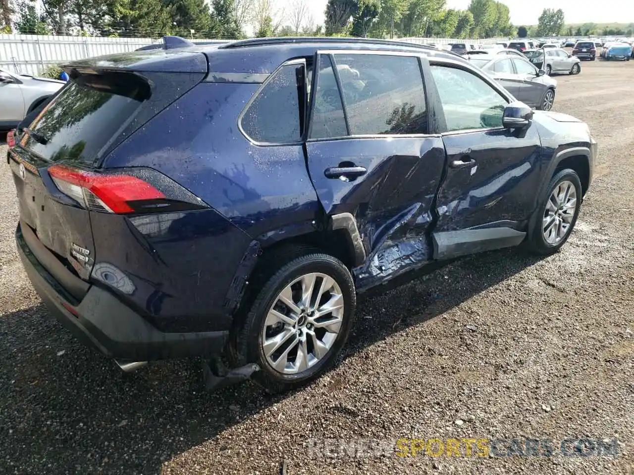 4 Photograph of a damaged car 2T3R1RFV5MW192349 TOYOTA RAV4 2021