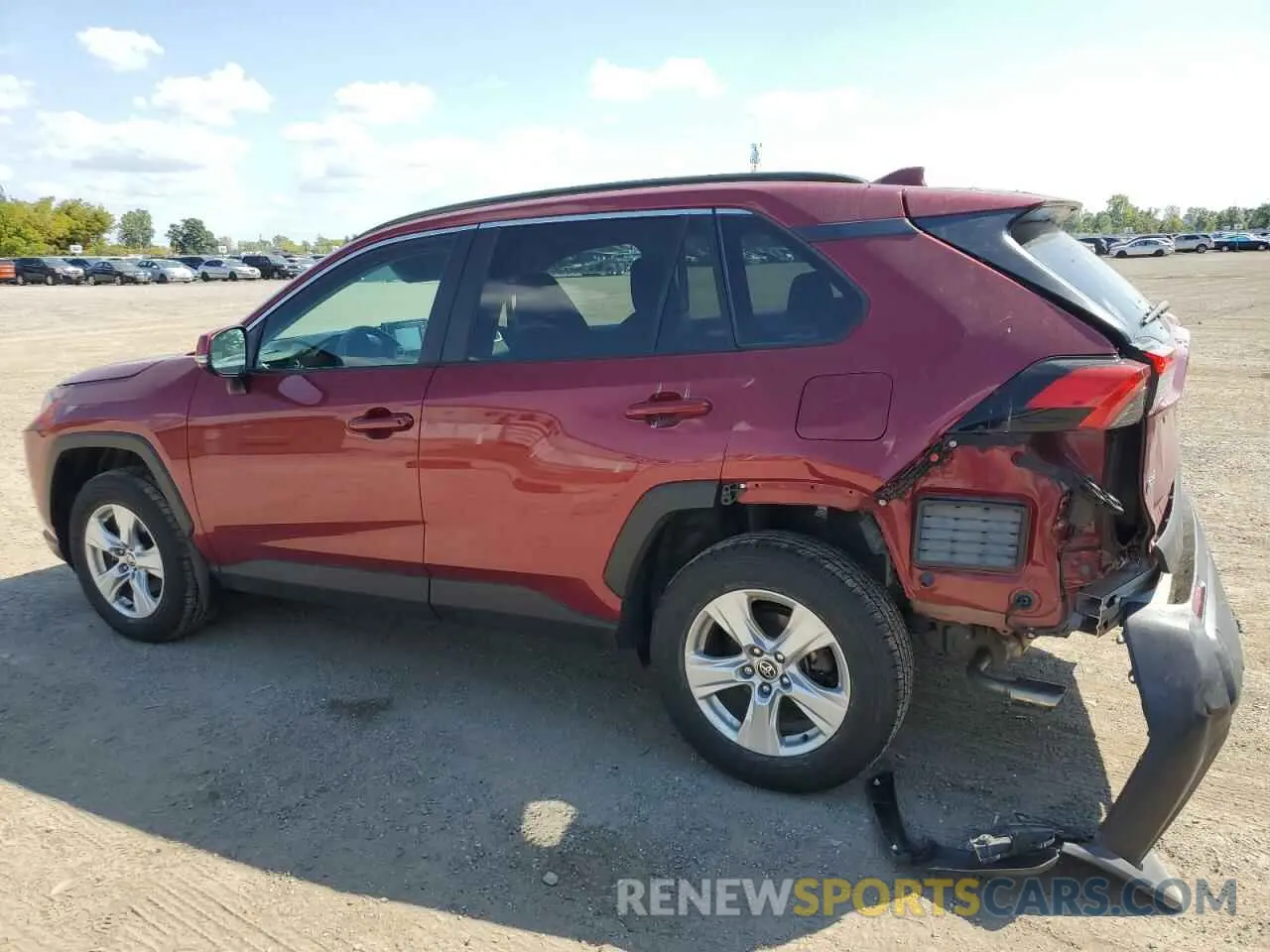 2 Photograph of a damaged car 2T3R1RFV8MW188165 TOYOTA RAV4 2021