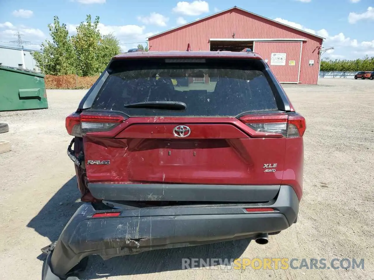 6 Photograph of a damaged car 2T3R1RFV8MW188165 TOYOTA RAV4 2021
